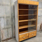 Home & Living > Furniture > Dining Room Furniture > Buffets & China Cabinets - 2 Sliding Door Display Cabinet, Vintage Dis...