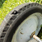 4 Vintage Metal Baby Buggy Wheels Pedal Car Garden Cart Pumpkin Wagon A47