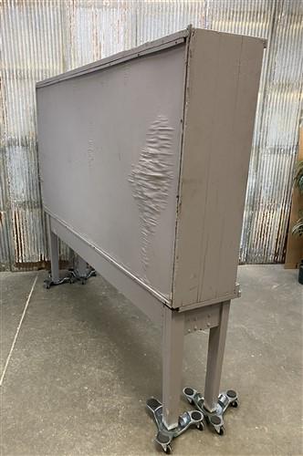 Hardware Store Cabinet, Railroad Post Office Mail Sorter, Bolt Bin, Cubbyhole, B