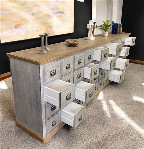 44 Drawer Apothecary Cabinet, Store Cabinet, Store Display Pharmacy Cupboard, A