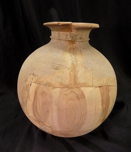 Home & Living > Home Decor > Home Accents - Water Jug, Wood Pot, Wood Vase, Rustic Planter, Modern Farmhouse, European D b...