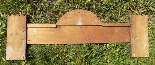 Crown Molding Header Trim Arch Door Window Pediment Architectural Salvage B34