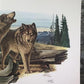 Art & Collectibles > Prints > Lithographs - Richard Timm, Timber Wolf, Signed Print, 28x22 Wade Collection, Plate 34 by Th...