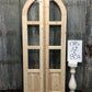 Arched French Double Doors (32x80.5) 3 Pane Glass European Styled Doors O15