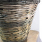 Home & Living > Home Decor > Decorative Storage > Decorative Baskets - Round Wicker Basket, Vintage German Woven Rattan Ba...