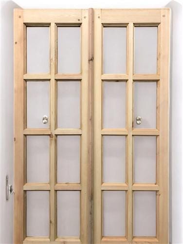 Home & Living > Home Improvement > Doors & Locks > Doors - French Double Door (36x84.75) 8 Pane Glass Door European Styled...