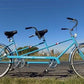 Toys & Games > Sports & Outdoor Recreation > Bikes & Cycling > Bicycles - 1970s Columbia Twosome Bicycle, Turquoise Tandem...