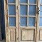Antique French Double Doors (71x88) Frosted Glass European SideLite Jamb C12
