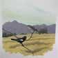 Art & Collectibles > Prints > Lithographs - Richard Sloan, Lark Bunting, Signed Print, 28x22, Wade Collection, Plate 42 by...