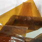 Craft Supplies & Tools > Raw Materials > Glass - Honey Gold Stained Glass Reclaimed Church Window Shards Fragments, Art Gl...