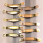 Home & Living > Home Improvement > Drawer Knobs & Pulls - 10 Warren Brass Cabinet Handle 3.5" Drawer Pulls, Kitchen Furnit...