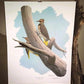 Art & Collectibles > Prints > Lithographs - Richard Sloan, Yellow Flicker, Signed Print, 28x22, Wade Collection, Plate 18...