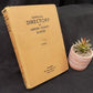 1935 Official Directory Mercer County Illinois, History Genealogy Advertising