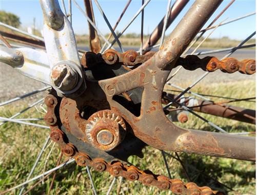 Toys & Games > Sports & Outdoor Recreation > Bikes & Cycling > Bicycles - Chicago Schwinn Bicycle, Brown 3 Speed World Tou...