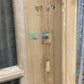 Antique French Single Door (29x94.5) Glass Pane Door with Jamb, Encased Door T51