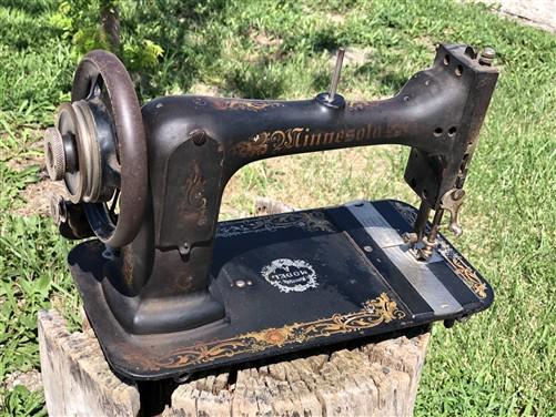 Minnesota Model A Treadle Sewing Machine Head Only, Antique Serial#1271577