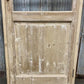 Antique French Single Door (31.5x90) Glass Pane Door with Jamb, Encased Door T29