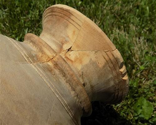 Home & Living > Home Decor > Home Accents > Vases - Water Jug, Wood Pot, Wood Vase, Rustic Planter, Modern Farmhouse, Euro...