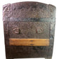 Small Steamer Trunk, Immigrant Trunk, Vintage Wood Metal Blanket Storage Chest A