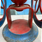 Vintage Enterprise Mfg Coffee Grinder, Double 24 inch Wheels, Hand Crank Mill, A