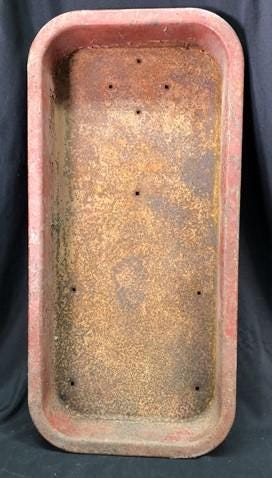 Toys & Games > Toys > Push & Pull Toys > Wagons - Little Red Wagon Bed Only, Wagon Pull Toy Part, Rustic Vintage Radio Fly...