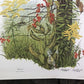 Art & Collectibles > Prints > Lithographs - Maryrose Wampler, Goldenrod, Signed Print, 28x22 Wall Art, Plate 13 by The Old...