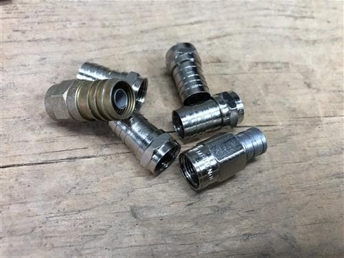 Electronics & Accessories > Parts & Electrical - Lot Thomas & Betts LRC Snap N Seal Coaxial Coax Cable Connectors, SNS59,...