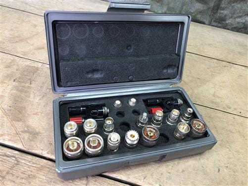 Electronics & Accessories > Parts & Electrical - Pomona Model 5698 - Universal Adapter Kit, Partial Kit, ITT Pomona, Ham R...