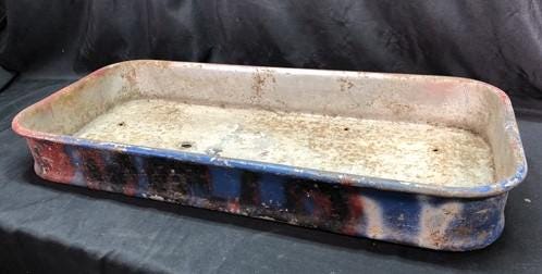 Toys & Games > Toys > Push & Pull Toys > Wagons - Little Red Wagon Bed Only, Wagon Pull Toy Part, Rustic Vintage Radio Fly...