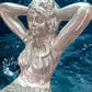 Home & Living > Outdoor & Gardening > Garden Decoration > Outdoor Statues - Mermaid Statue, Bench Sitter, Large Aluminum,...