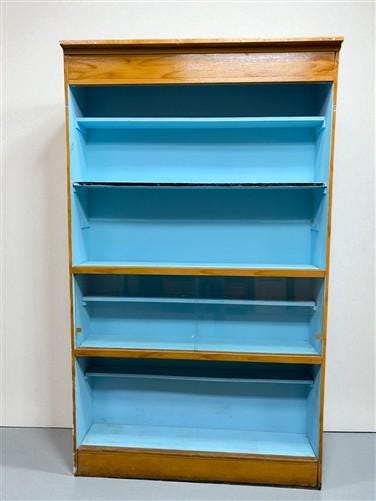 Home & Living > Furniture > Living Room Furniture > Bookshelves - Library Bookcase, Antique Furniture, Vintage Bookshelf,...
