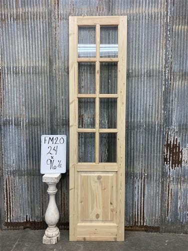 Home & Living > Home Improvement > Doors & Locks > Doors - French Single Door (24x96.5) 8 Pane Glass Door European Styled...