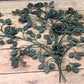 Home & Living > Home Decor > Wall Decor > Wall Hangings - 1967 Turner Mfg Floral Metal Wall Art, MCM Mid Century Green Gol...
