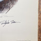 Art & Collectibles > Prints > Lithographs - Richard Sloan, Snowy Owl, Signed Print, 28x22, Wade Collection, Plate 30 by Th...