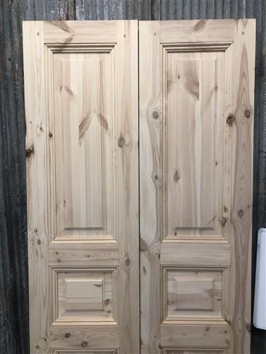 French Double Doors (36x80.5) Raised Panel Doors, European Styled Doors NM5