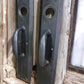 Home & Living > Home Improvement > Hardware - Door Handle Pull Plates, Vintage Black Matte Escutcheon Plate, Mortise Trim...