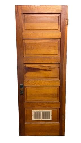 Home & Living > Home Improvement > Doors & Locks > Doors - Vintage American Door (31.75x83.75) Five Panel Interior Door, A...