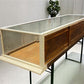Home & Living > Home Decor > Seasonal Decor - Wood Framed Bevel Glass Case, Vintage Store Countertop Showcase, Collector C...