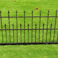 Wrought Iron Vintage Fence Panel (85.5x37) Architectural Salvage, Garden Art A31