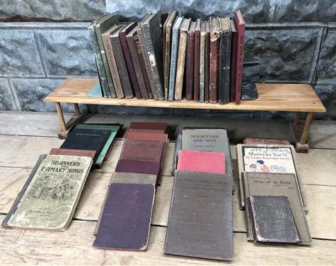 Books, Movies & Music > Books > Book Sets & Collections - 1866-1938 Book Lot, History German Latin Literature Music Religi...