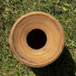 Water Jug, Wood Pot, Wood Vase, Rustic Planter, Modern Farmhouse, European R
