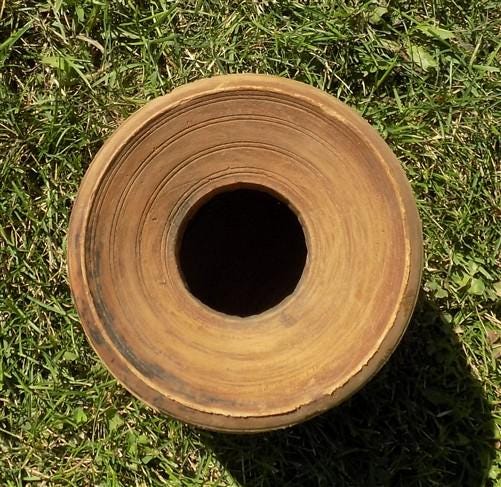 Water Jug, Wood Pot, Wood Vase, Rustic Planter, Modern Farmhouse, European R