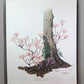 Art & Collectibles > Prints > Lithographs - Maryrose Wampler, Piedmont Azalea Violet, Signed Print, 28x22 Wall Art, Plate...