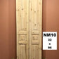 French Double Doors (32x96) Raised Panel Doors, European Styled Doors NM10