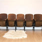 Home & Living > Furniture - 5 Vintage Wood Folding Theater Seats, Auditorium Seats, Entryway Bench, E15 by The Old Grainery