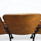 Home & Living > Furniture - 5 Vintage Wood Folding Theater Seats, Auditorium Seats, Entryway Bench, E14 by The Old Grainery