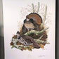 Art & Collectibles > Prints > Lithographs - Richard Sloan, Ruffled Grouse, Signed Print, 28x22, Wade Collection, Plate 12...