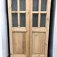 French Double Door (30.5x80.5) 8 Pane Frosted Glass Door European Styled EM42