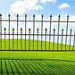 Home & Living > Outdoor & Gardening > Garden Decoration > Yard Art - Wrought Iron Vintage Fence Panel (88.5x43) Architectu...