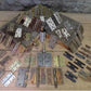 Home & Living > Home Improvement > Hinges - Hinges Door Cabinet Vintage Architectural Salvage Reclaimed Hardware Lot R by...